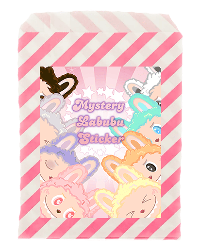 Image of (Pre-order) Labubu Corner Peeker Sticker