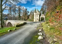Castle by the salmon river exclusive print