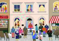 Image 2 of Berlin City Scene - Fine Art Print