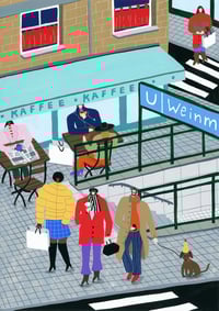 Image 2 of Berlin Mitte Street Scene - Fine Art Print