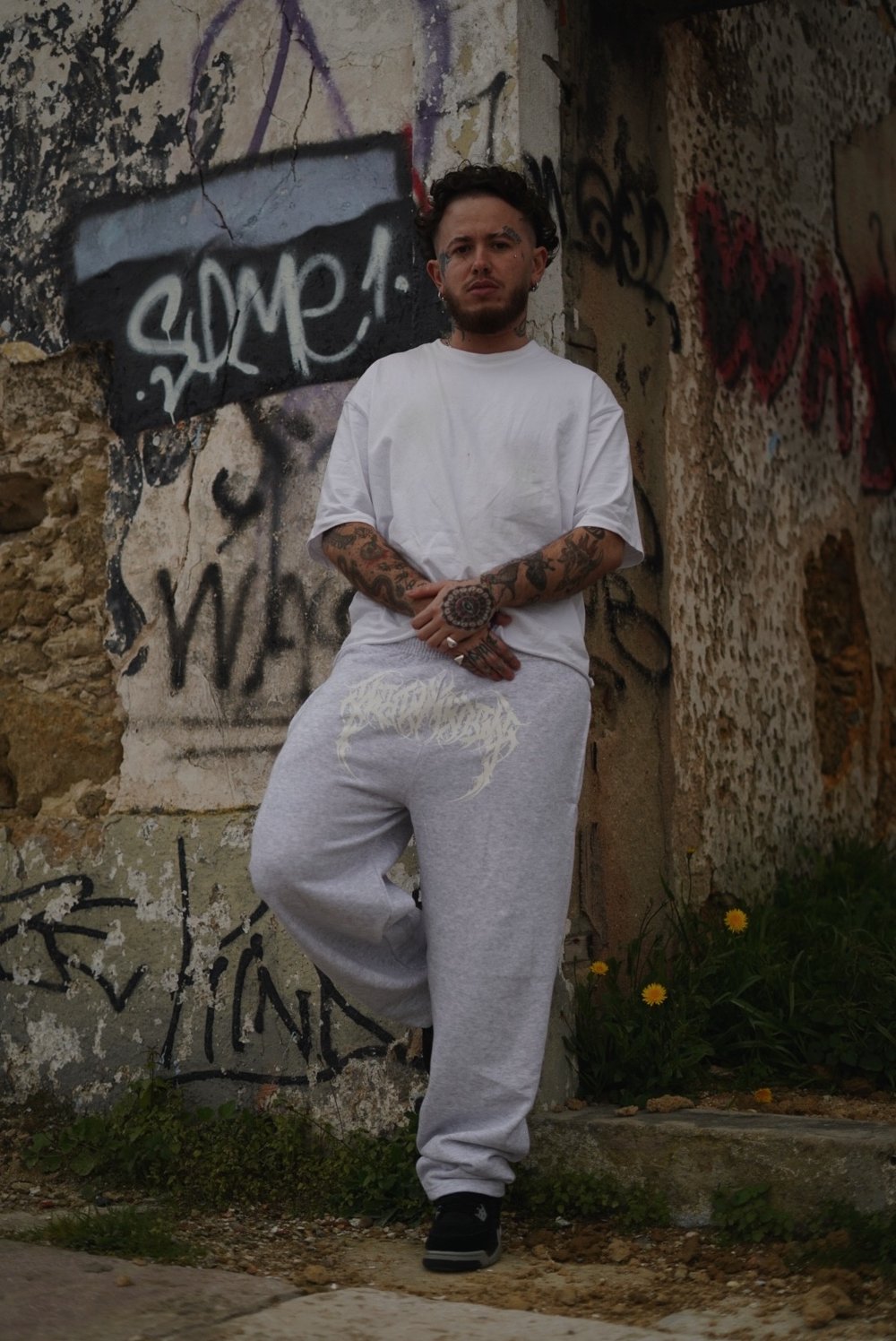 CHAOTIK GREY OPEN HEM