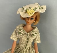 Image 5 of Barbie - Vintage Rain Bonnet Suitcase with Dress and Hat