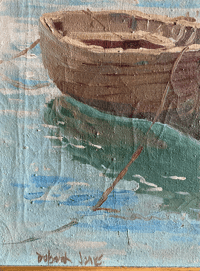 Image 3 of Boats oil painting by Deborah Jones