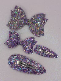 Lilac glitter