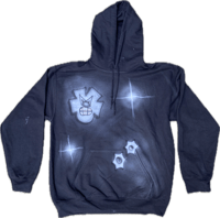 Image 1 of Tey Rhinestone Hoodie #1 M