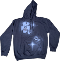 Image 1 of Tey Rhinestone Hoodie #3 M