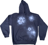 Image 1 of Tey Rhinestone Hoodie #7 L