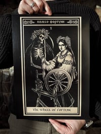 Image 2 of The Wheel Of Fortune A3 Print