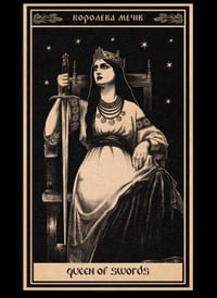 Image 1 of Queen of Swords A3 Print