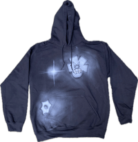 Image 1 of Tey Rhinestone Hoodie #9 M