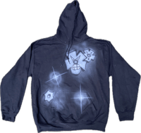 Image 1 of Tey Rhinestone Hoodie #14 L