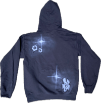 Image 2 of Tey Rhinestone Hoodie #16 S