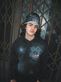 Image 4 of Tey Rhinestone Hoodie #16 S