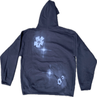 Image 2 of Tey Rhinestone Hoodie #18 L
