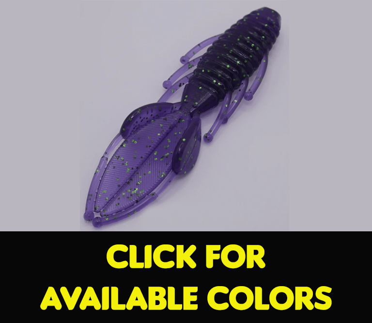 Image of 3.25" Little Stinger Creature/Beaver Bait (8pk) (Traditional Colors)
