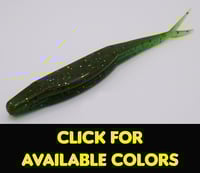 Image 1 of 5" Split Tail Jerk Bait (8pk) (Various Colors)