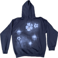 Image 1 of Tey Rhinestone Hoodie #20 L