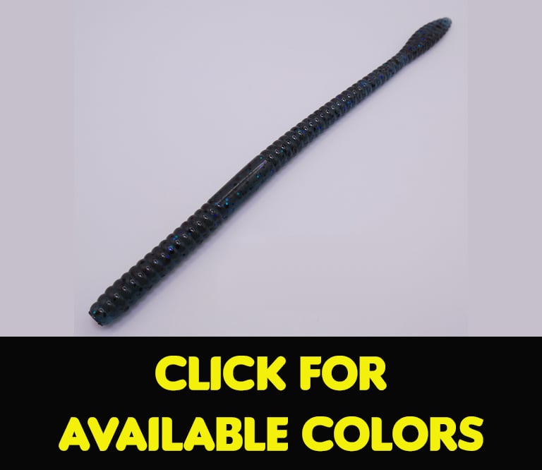 Image of 6.25" Spade Tail Trick Worm (8pk) (Traditional Colors)