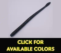 Image 1 of 6.25" Spade Tail Trick Worm (8pk) (Traditional Colors)