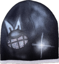 Image 1 of Tey Rhinestone Beanie #4