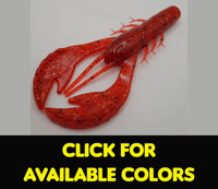 Image 1 of 4" Captain Craw (6pk) (Various Colors)