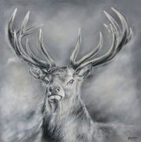 Image 1 of Imperial Stag Oil Painting