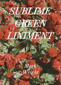 Image 1 of SUBLIME GREEN LINIMENT - MARK WRIGHT