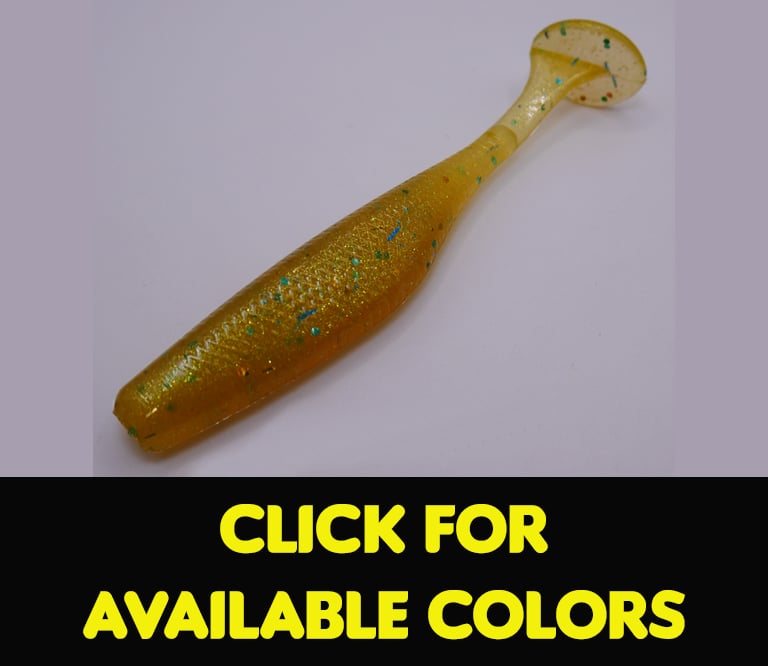 Image of 3.8" Paddle Tail Minnow (8pk) (Various Colors)