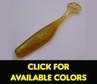 Image 1 of 3.8" Paddle Tail Minnow (8pk) (Various Colors)