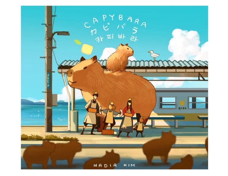 Image of CAPYBARA Zine PDF