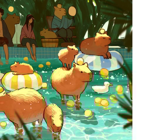Image of CAPYBARA Zine PDF