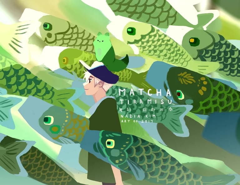 Image of MATCHA CAFE Zine PDF