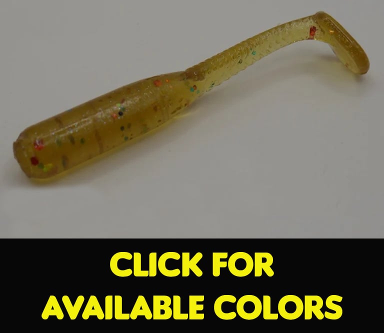 Image of 2" Lil Guy Paddle Tail Minnow (20pk) (Various Colors)