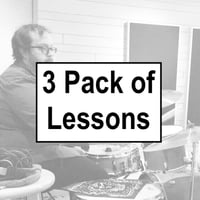 3 Drum Lesson Bundle 