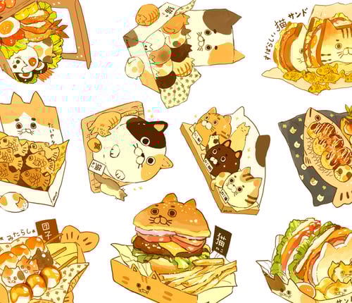 Image of STICKER SHEET ZINE PDF