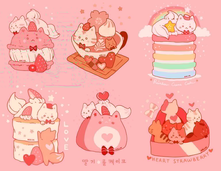 Image of MORE STICKER SHEET ZINE PDF