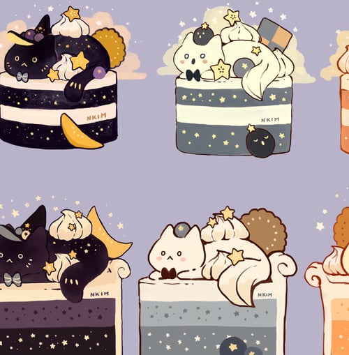 Image of MORE STICKER SHEET ZINE PDF