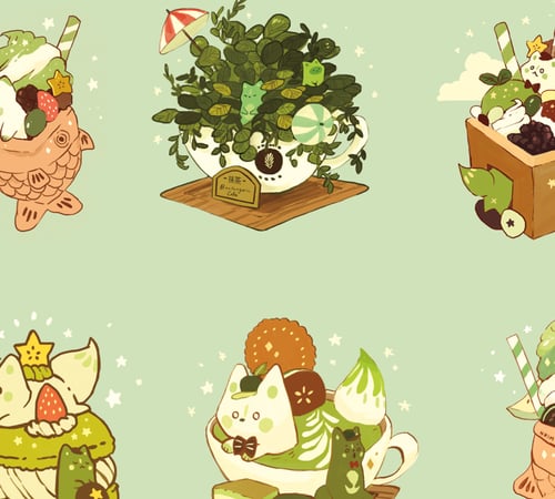 Image of MORE STICKER SHEET ZINE PDF