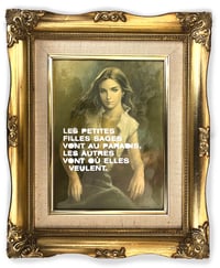 Image 1 of Tableau LES PETITES FILLES SAGES…