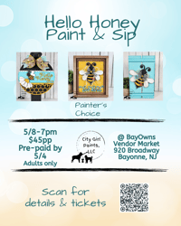 Image 1 of Hello Honey Paint & Sip