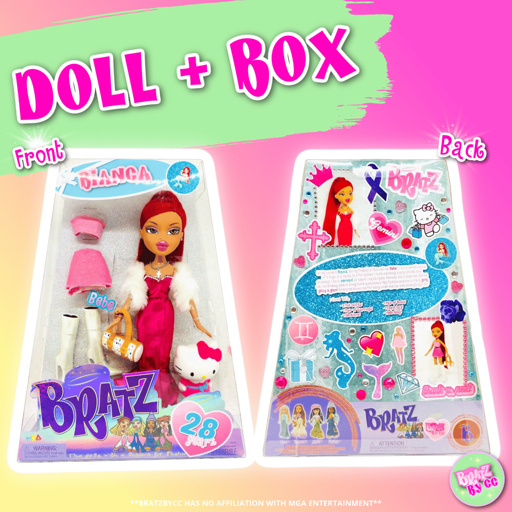 Image of Customizable Bratz Doll! DOLL + BOX