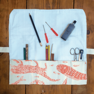 Persian Sea Creatures Tool Case/Apron Ι