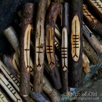 Image 3 of Tree Speak Corresponding Ogham Staves (D060-4)