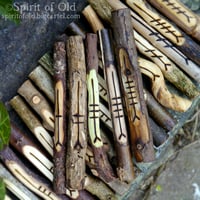 Image 4 of Tree Speak Corresponding Ogham Staves (D060-5)