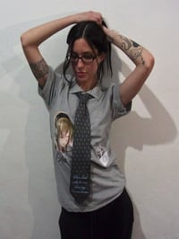 Image 1 of when god calls for me, don´t cry i went home - blue tie
