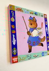 Image 2 of Fisher Cat Painting