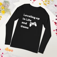 Image 5 of Kids, Youth, Boys and Girls Unisex Short Sleeve T-Shirt - Leveling Up in Life and game