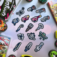 Image 5 of Neon Sign Splatoon Weapon Sticker