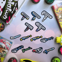 Image 2 of Neon Sign Splatoon Weapon Sticker