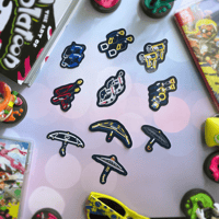 Image 4 of [ALT KITS] Neon Sign Splatoon Weapon Stickers